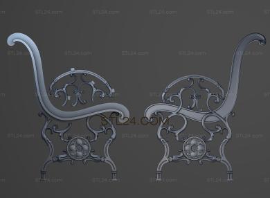 Chair (STUL_0119) 3D models for cnc